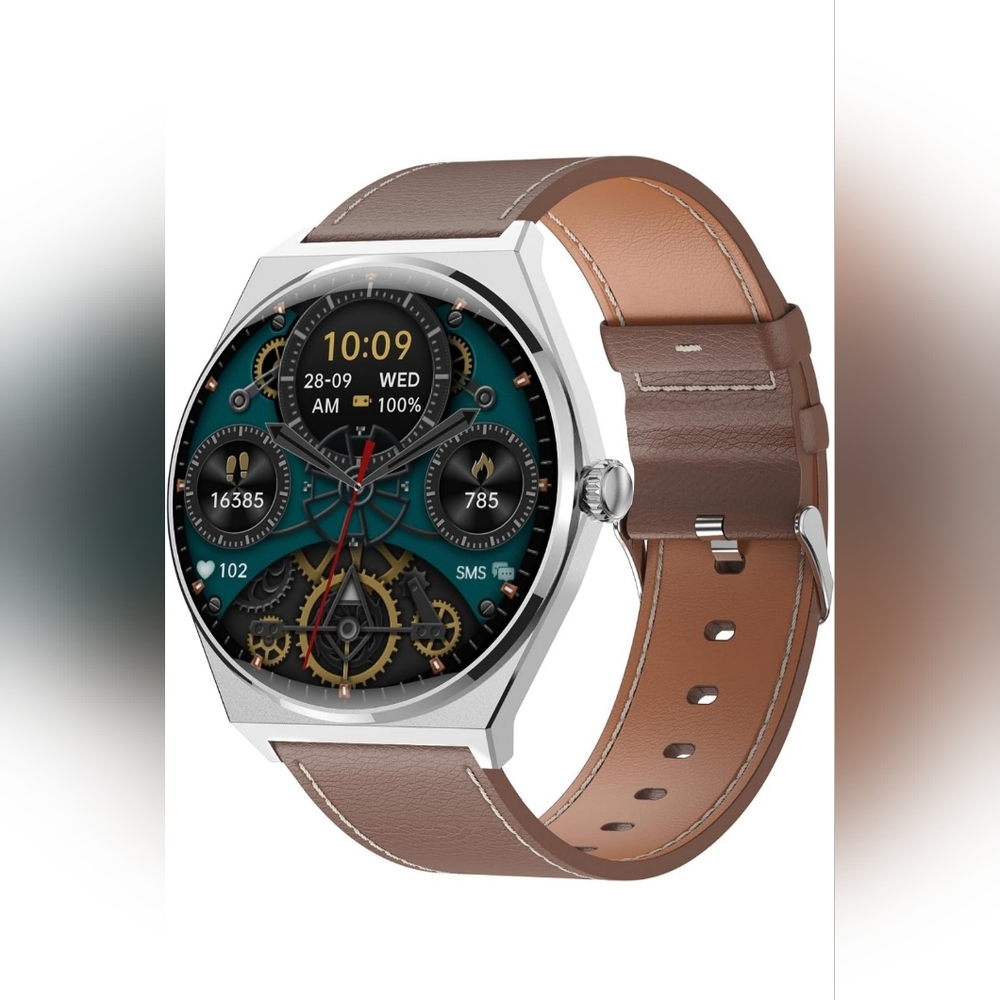 Ultrathin Smart Watch for Women Men(Answer/Make Calls), 1.43" AMOLED, Waterproof